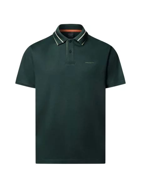 Tricou polo Hackett London verde