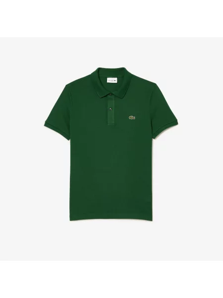 Поло Lacoste зеленое