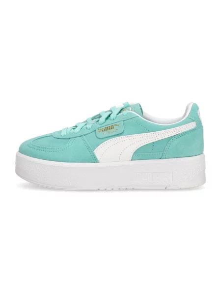 Sneakersy Puma Platform zamszowe białe
