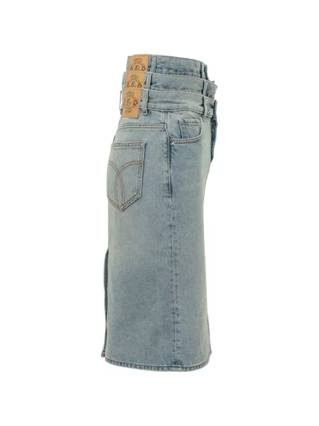 Fustă din denim Fiorucci albastru