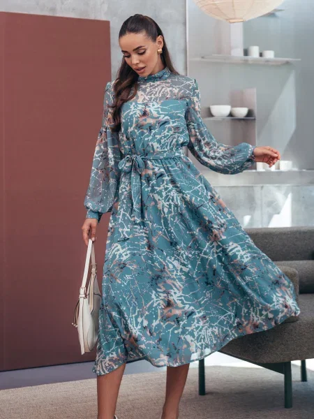 Сукні Dressa шифон зелений