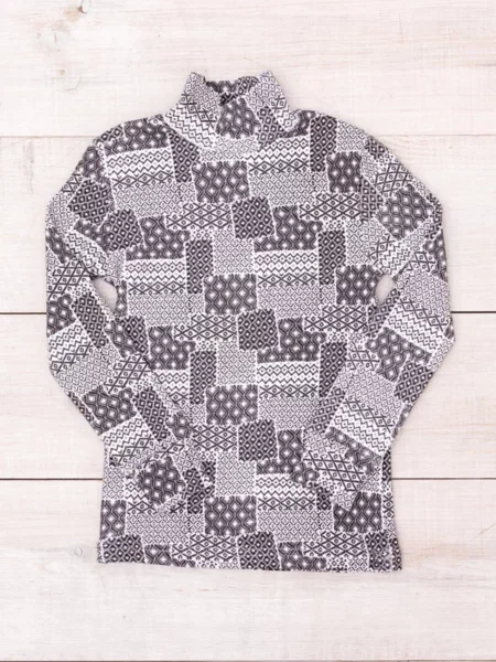 Дитячий Гольф Носи своє бавовна/еластан сірий