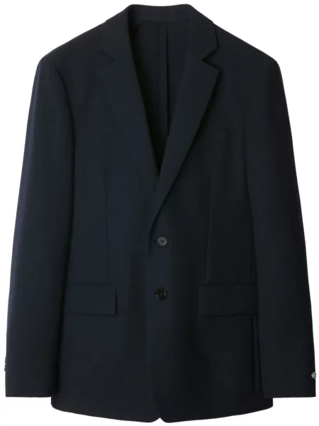 Sacou Burberry de lână albastru