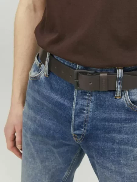 Ζωσμένος ζώνη Jack&jones καφέ