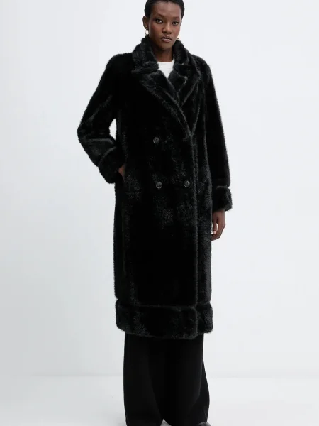 Twinset palton negru