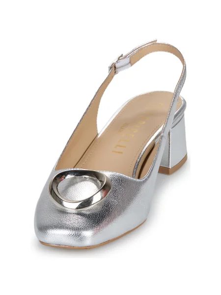 Pantofi Fericelli argintiu