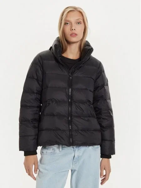 Tommy Hilfiger Geacă din puf negru