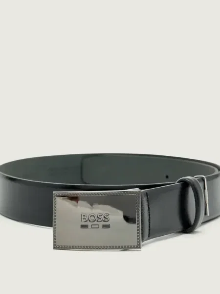 BOSS BLACK de piele negru