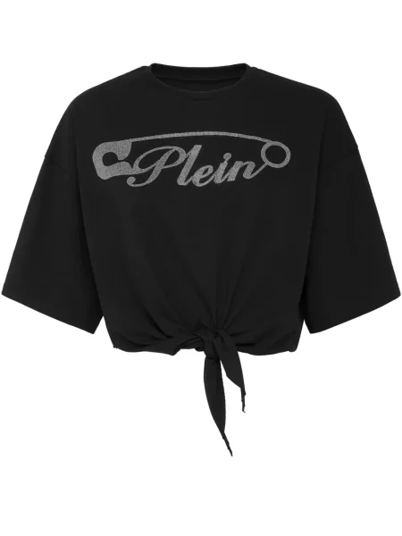 Tricou Philipp Plein cu imagine negru