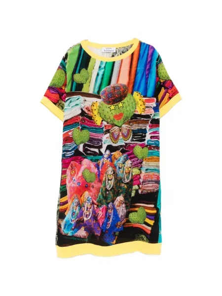 Rochie mini The Artistylist cu imagine albastru