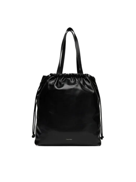 Calvin Klein Geantă Drawstring Tote negru