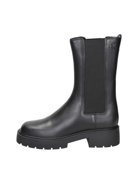 Pantofi Calvin Klein Jeans din piele chunky negru
