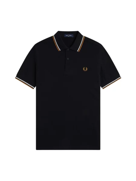 Koszulka polo Fred Perry czarna