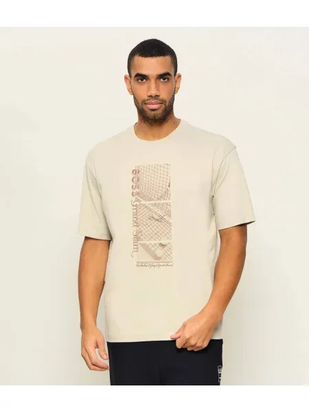 BOSS GREEN Tricou TS_Teddy GRX bej