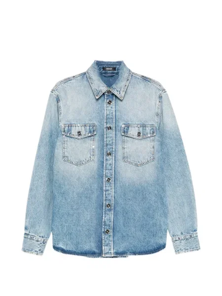 Košulja Versace sa šiljcima plava