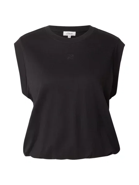 S.Oliver Tricou negru