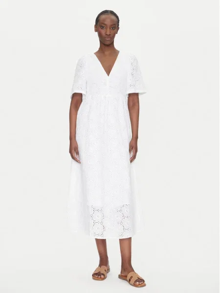 JDY Лятна рокля Heaven бял