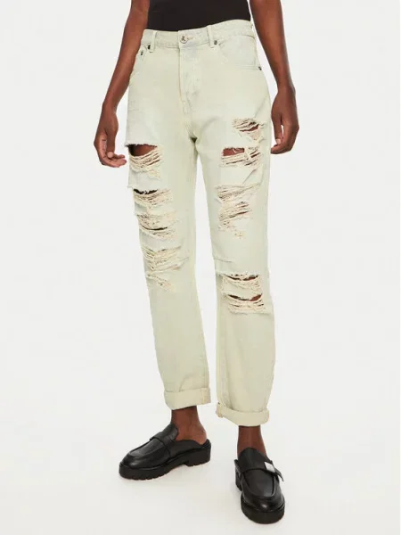 Jeans hlače One Teaspoon zelena