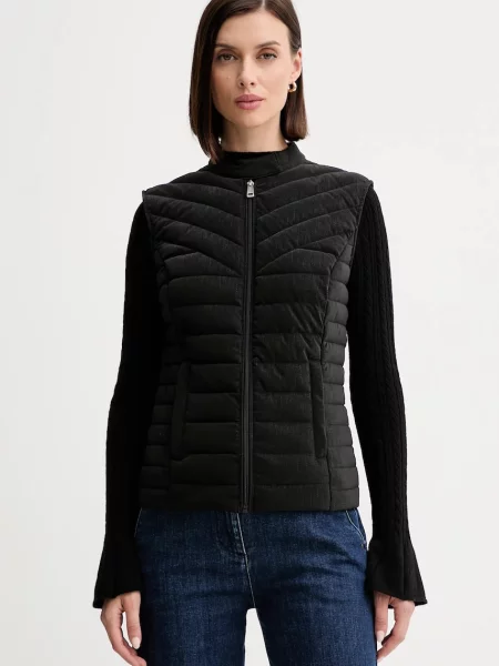 Guess bezrękawnik EMMANUELA przejściowy czarny