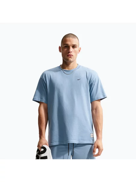 Футболка Nike в деловом стиле синяя