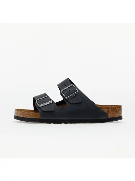 Шльопанці BIRKENSTOCK Arizona LEOI Regular black чорні