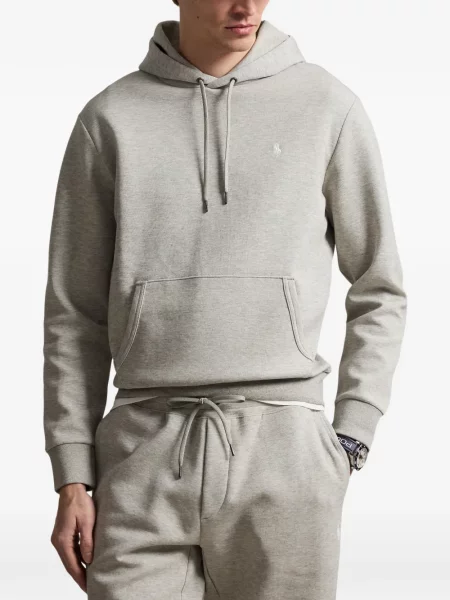 Hoodie Polo Ralph Lauren γκρι