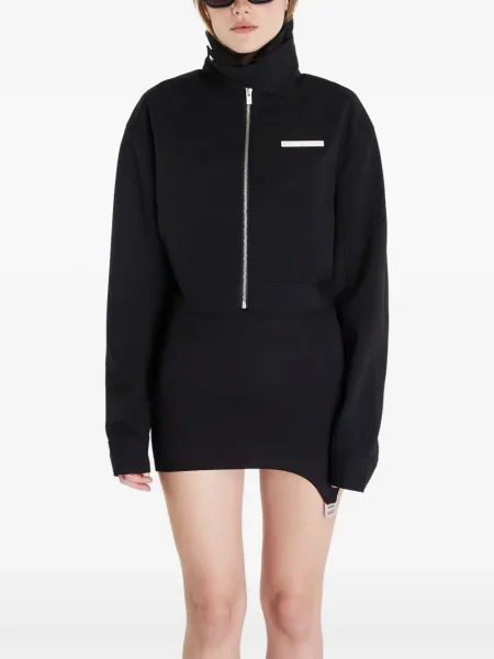 Kurtka Heliot Emil o krotszym kroju czarna