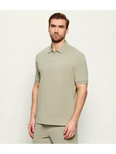 Tricou polo Hugo verde