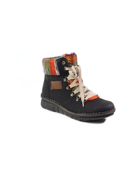 Botine Rieker negru