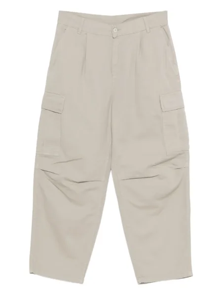 Pantaloni cargo Carhartt Wip plisate gri