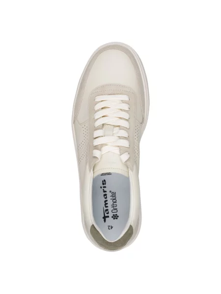 Sneakerși Tamaris bej