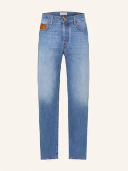 Jacob Cohen Džíny Edo S Rovným Střihem medium blue modré