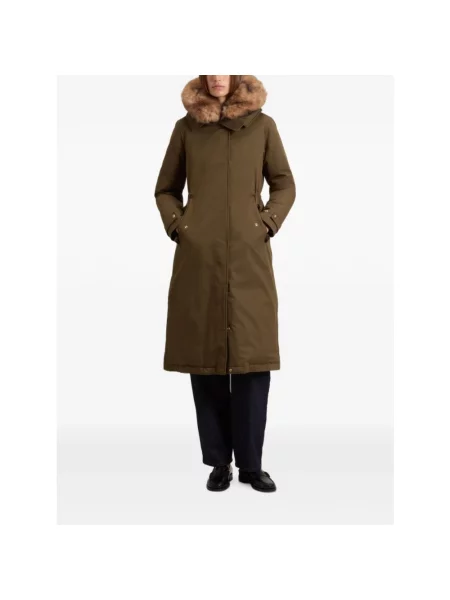 Kurtka puchowa Woolrich zielona