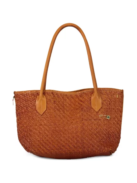 Bőr shopper táska Nick Fouquet barna