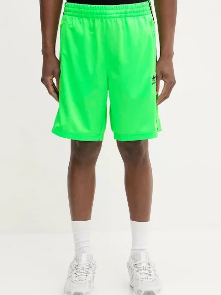 Adidas Originals pantaloni scurți Firebird verde