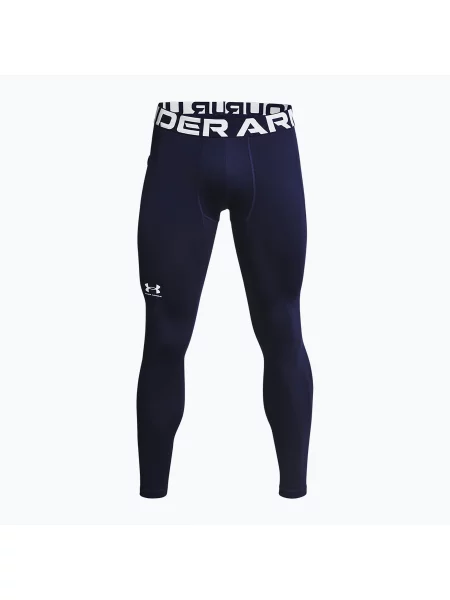 Colanți pentru bărbați Under Armour Ua Cg Armour Novelty Compression Leggings midnight navy/white alb
