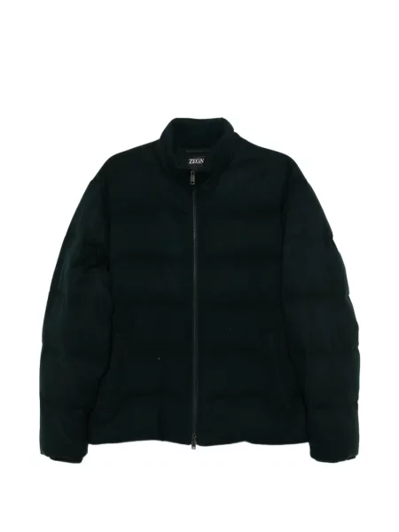 Geacă Zegna lungă verde