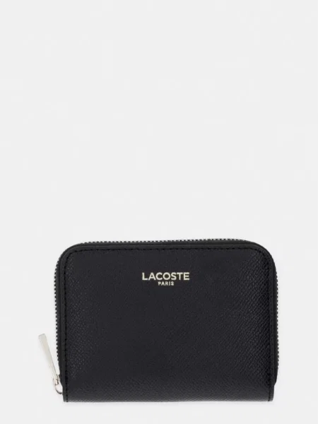 Lacoste novčanik za žene kožni crna