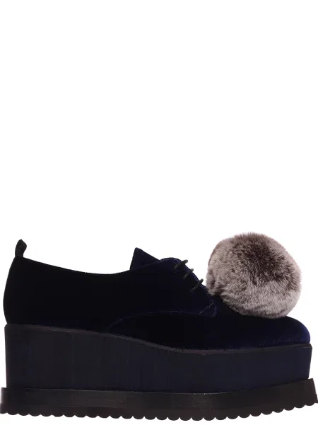 Дерби Eddy Daniele синие