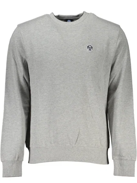 Bluza North Sails z długim rękawem z logo szara