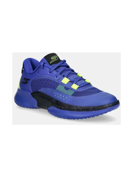 Sneakersy Skechers niebieskie