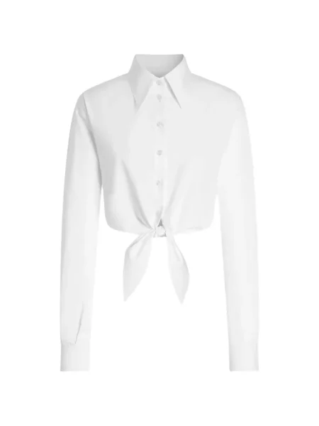 Cămașă Dolce & Gabbana din poplin alb