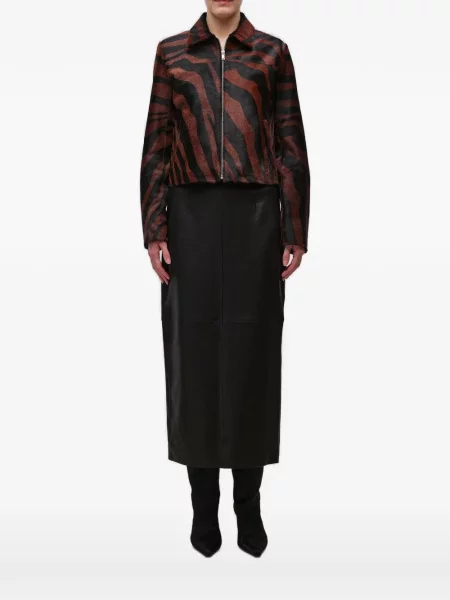 Geacă Simkhai cu imagine cu model zebră negru