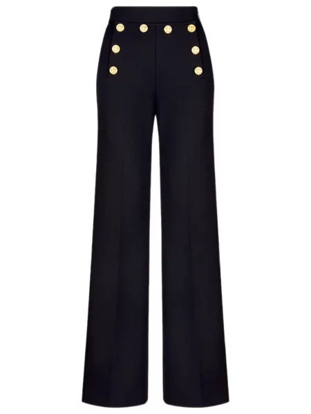 Pantaloni Smythe de lână albastru
