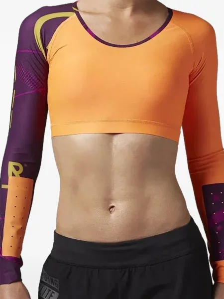 Decupat top Reebok portocaliu