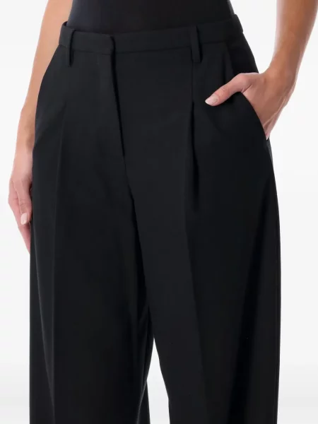 Pantaloni By Malene Birger plisate negru