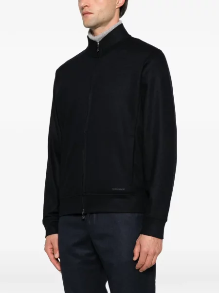 Cardigan Corneliani cu imagine negru