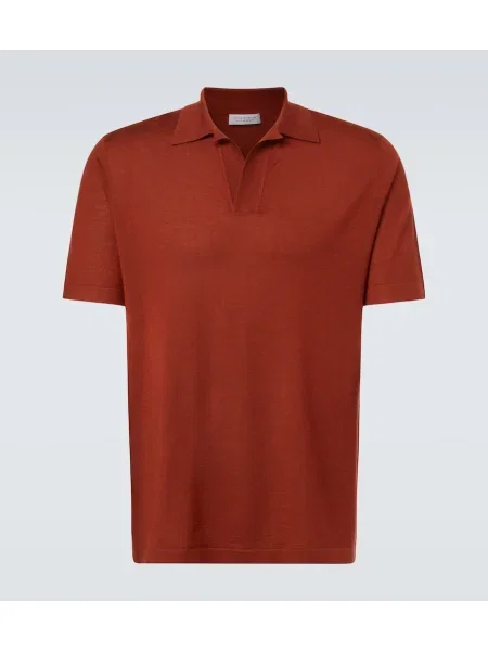 Pulover Gabriela Hearst de mătase maro