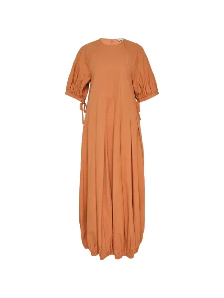 Rochie midi Lee Mathews portocaliu