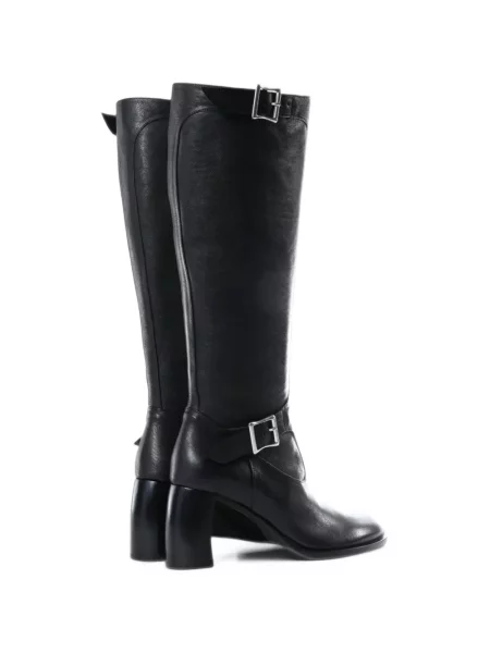 Cizme Ann Demeulemeester cu cataramă negru
